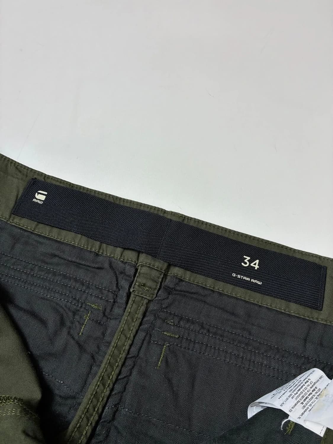 지스타로우 00's 그린 로빅 컴뱃 버뮤다 반바지 PN9074 상품이미지8