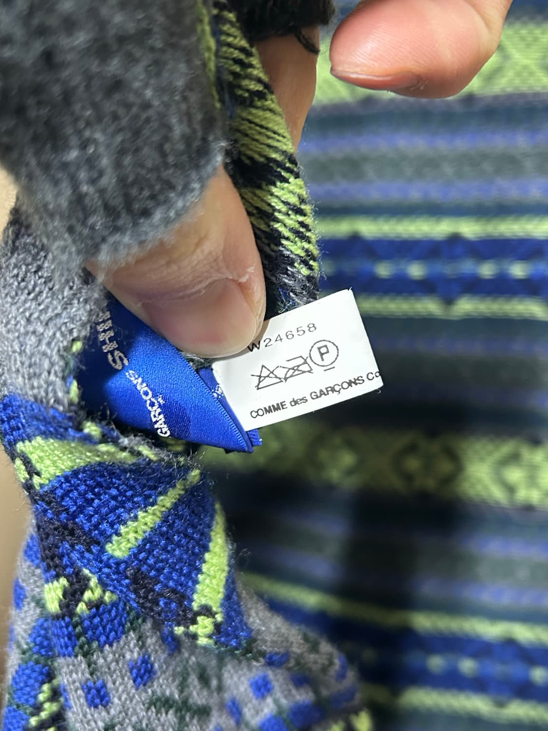 꼼데가르송 shirt 머플러 상품이미지6