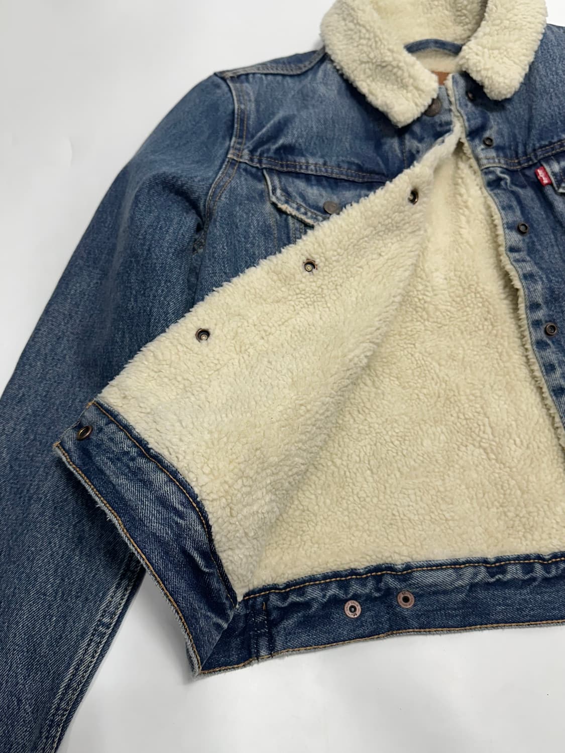 리바이스 오리지널 쉐르파 트러커 청자켓 상품이미지7