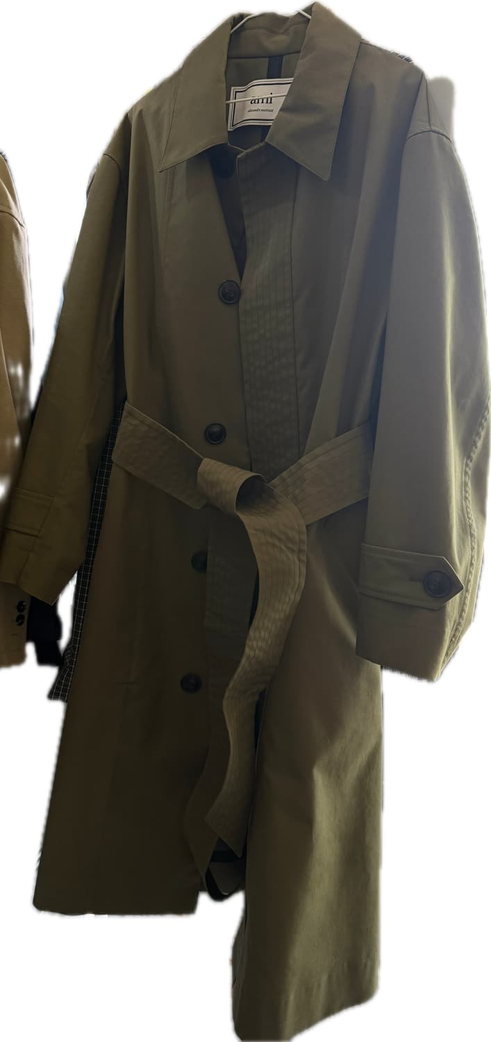 [아미] 오버사이즈 벨트 트렌치코트  상품이미지1