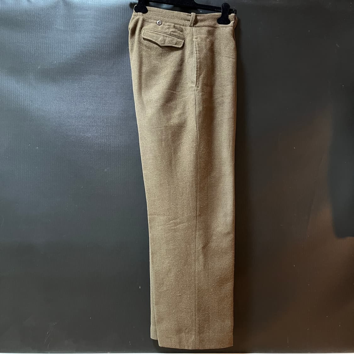 50s 프랑스 오리지널 관급 울 트라우저 상품이미지2