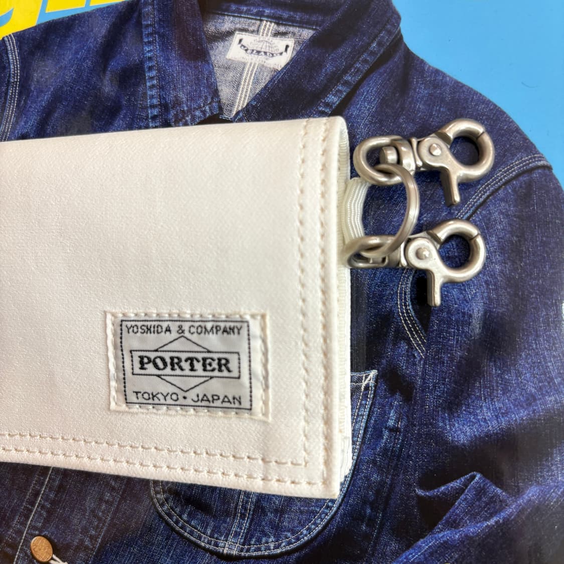 포터 동전 지갑 키링 (White) 상품이미지2