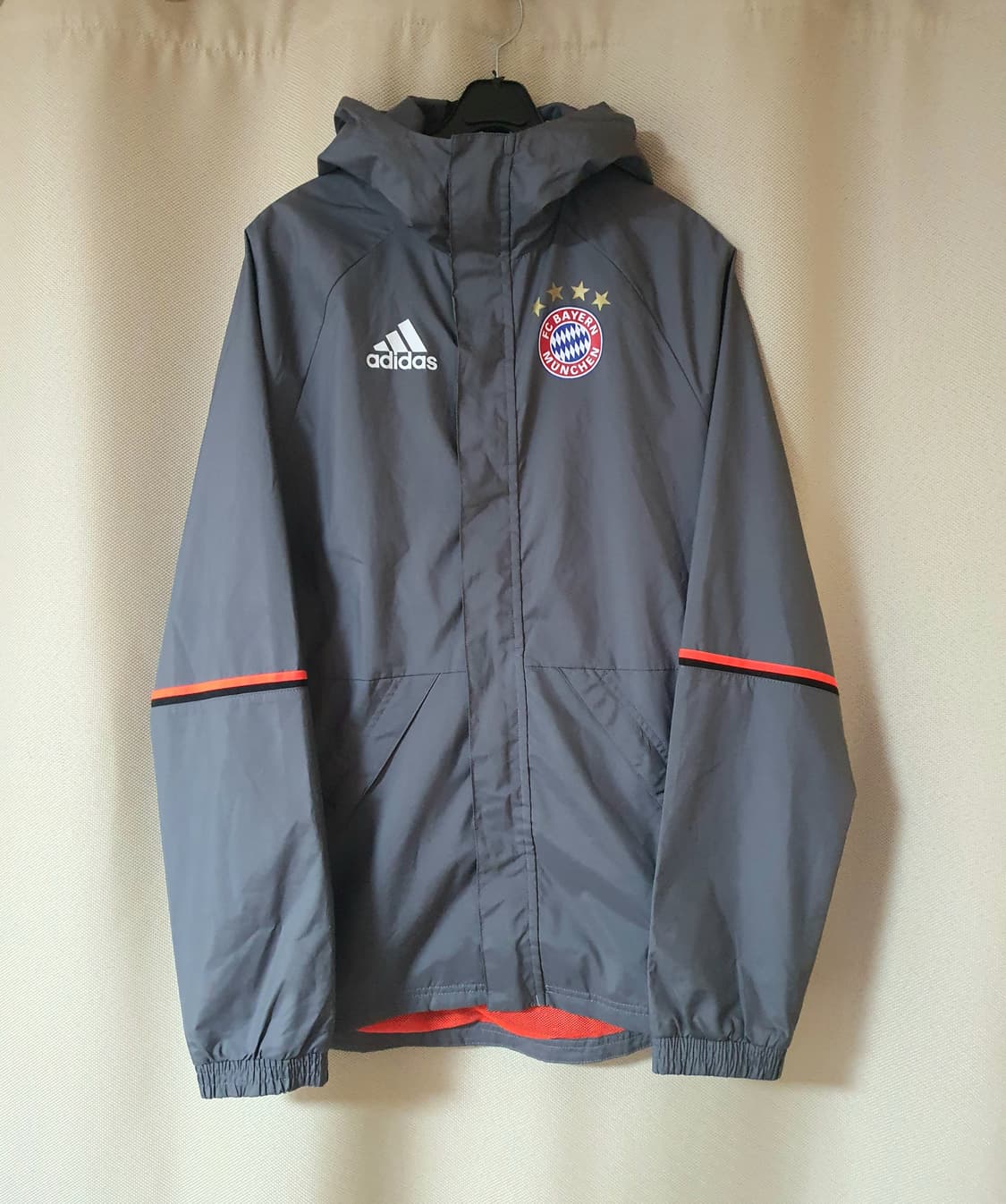 (상태최상) 아디다스 바이에른 뮌헨 바람막이 자켓 90 상품이미지1