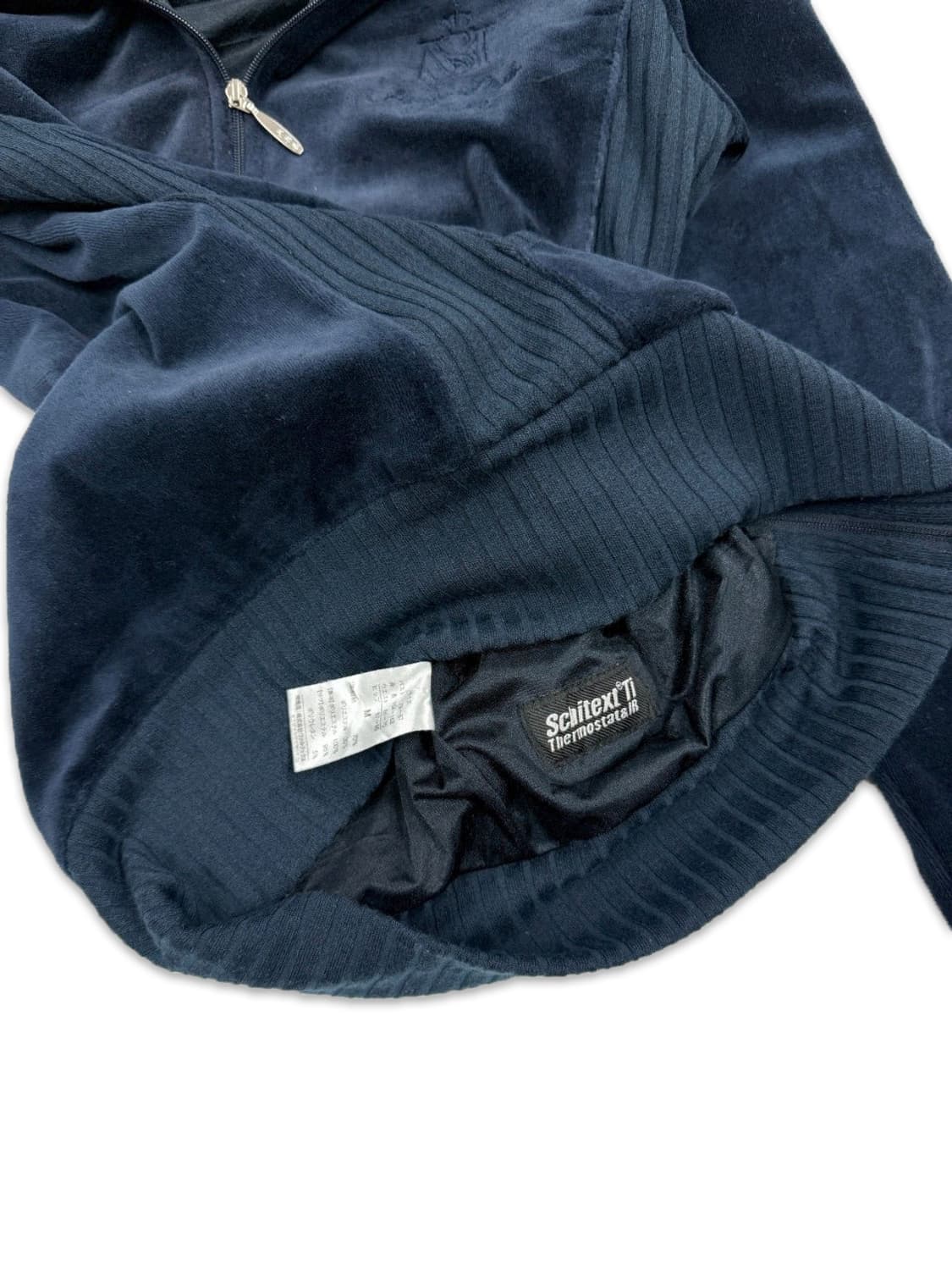 빈티지 네이비 벨뱃 갸루 후드집업 상품이미지5