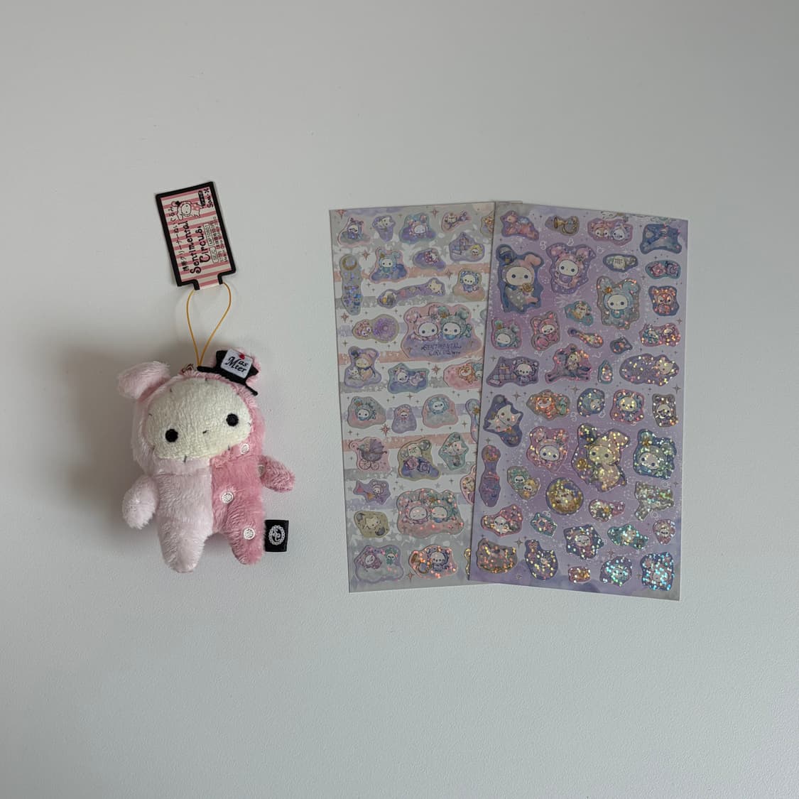 센티멘탈 서커스 인형 키링 + 스티커 일괄 판매 상품이미지1