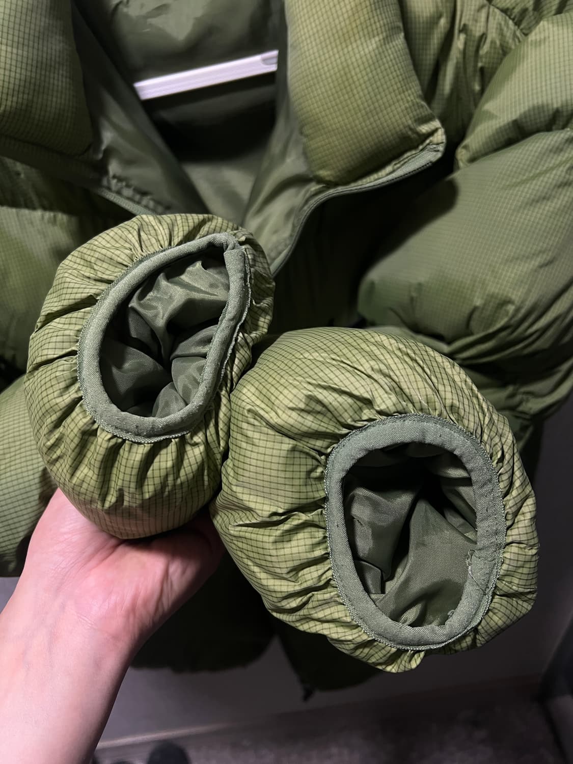 [xl]나이키 패딩 연두 상품이미지6