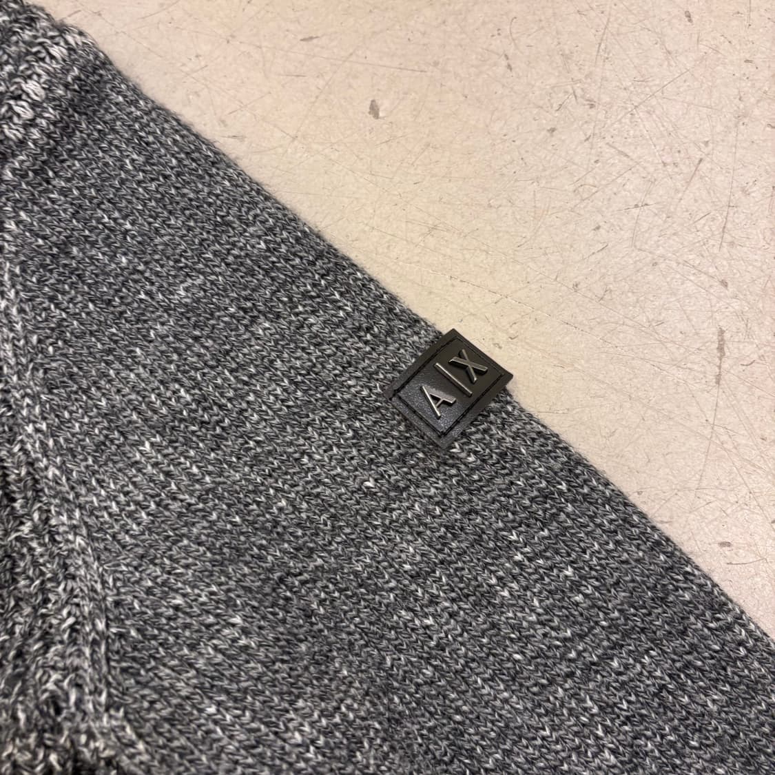 아르마니익스체인지 보카시 니트 후드 가디건 상품이미지2