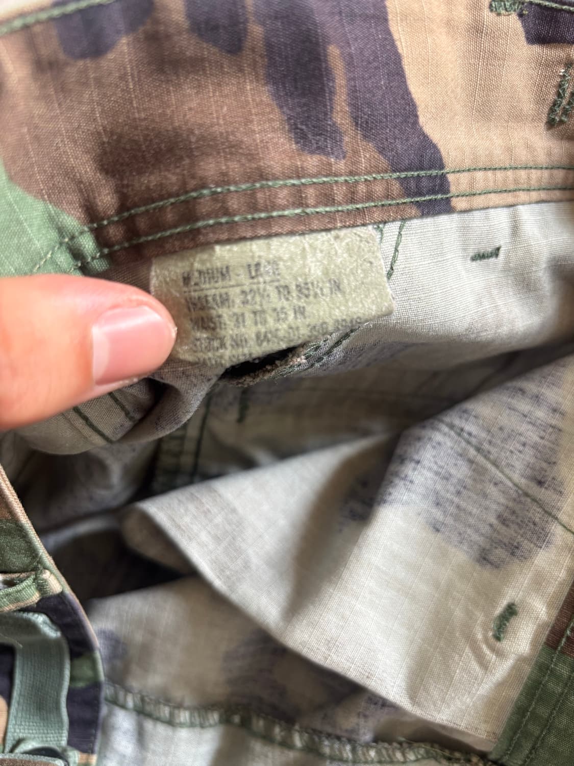 [M]우드랜드 밀리터리 카고 팬츠 상품이미지3