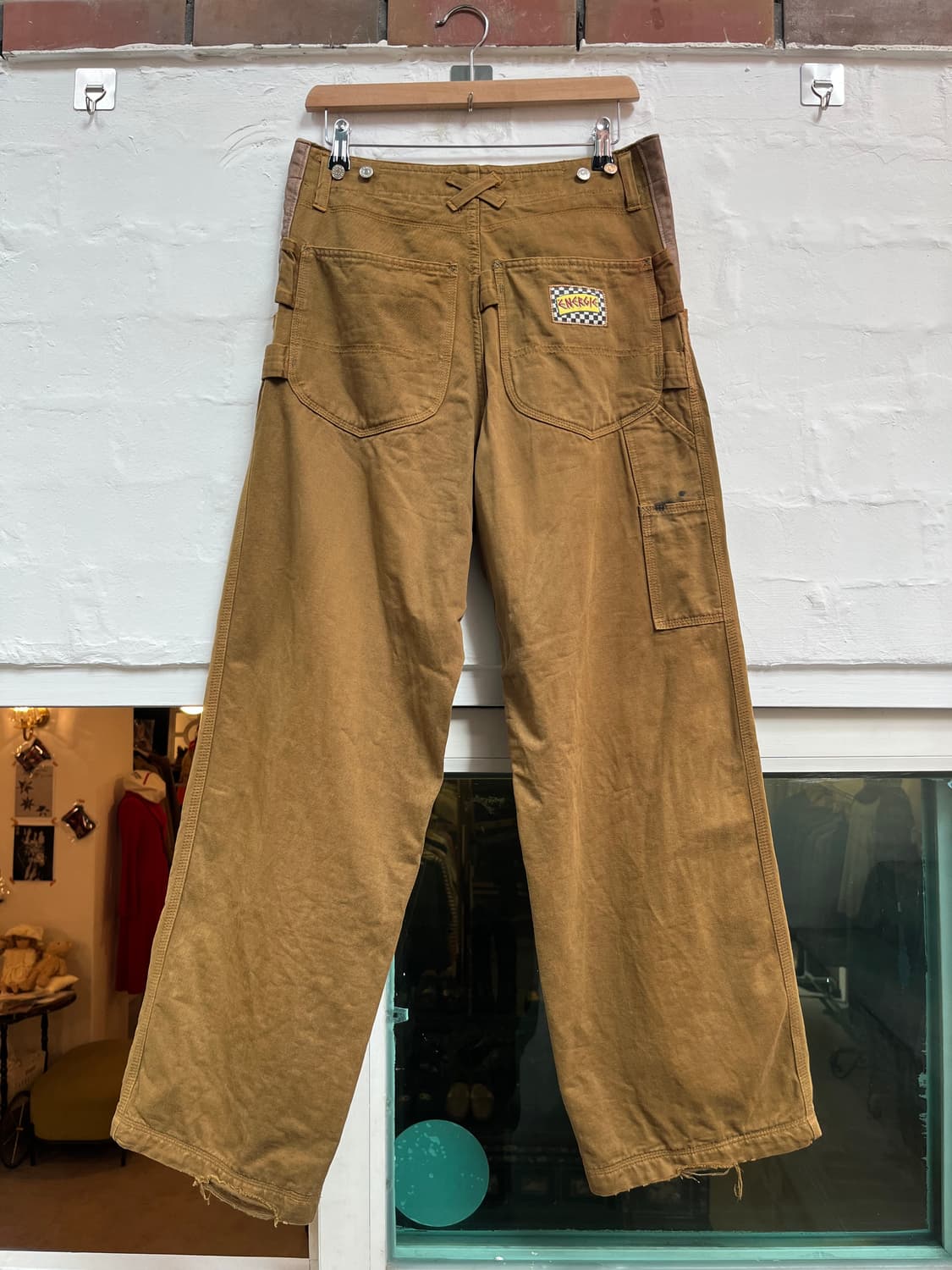 Energie 에네르지 브라운 카펜터 팬츠 28 상품이미지6