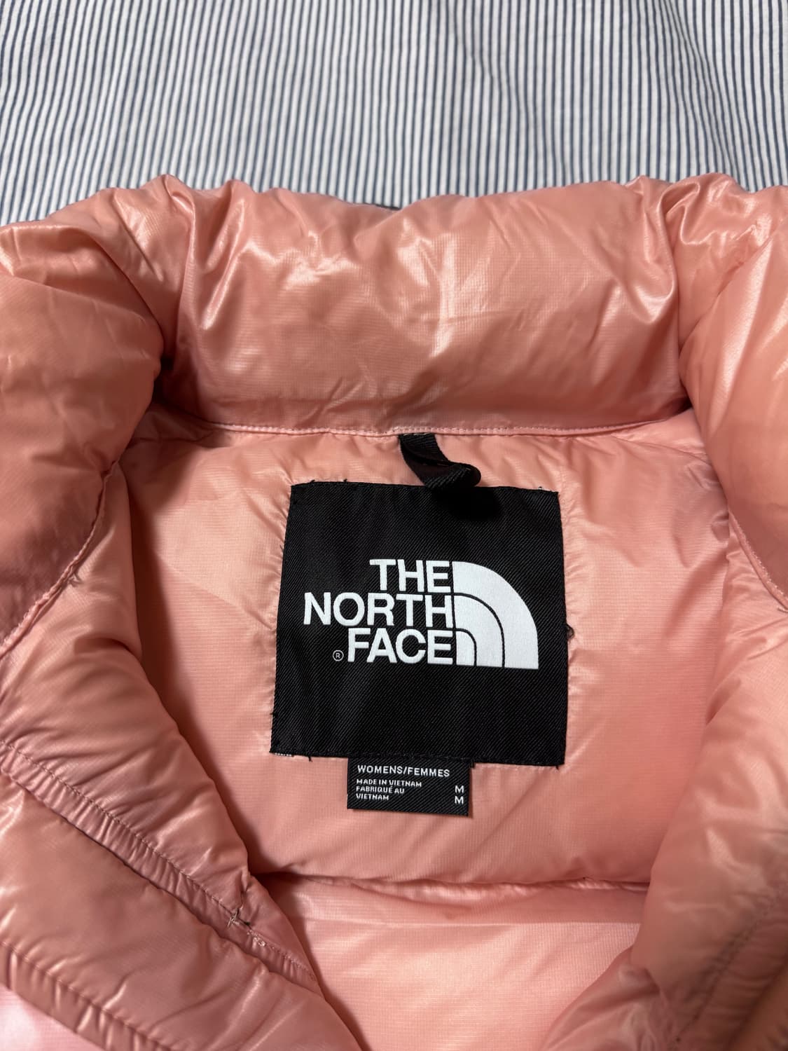 W 노스페이스 눕시 숏 자켓 로즈 탄  상품이미지7