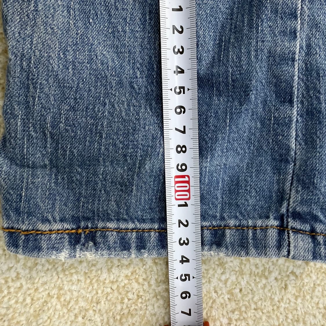 [W34 L32] 리바이스 502 워싱 데님팬츠 0106T1 상품이미지8