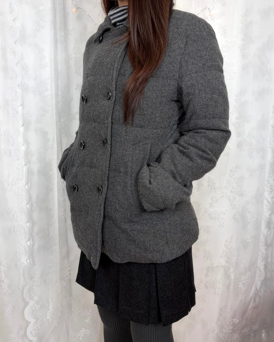 BEAUTY&YOUTH wool padded pea coat jacket 상품이미지10