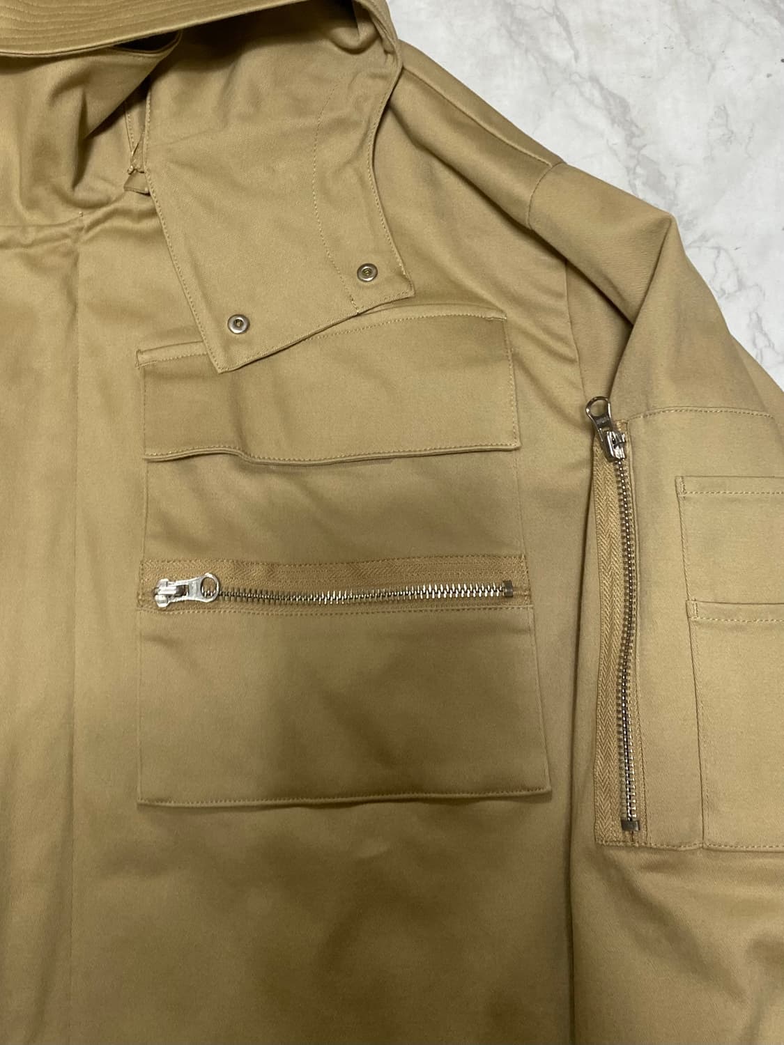 푸마x메종키츠네 롱 자켓 사이즈 105 상품이미지4