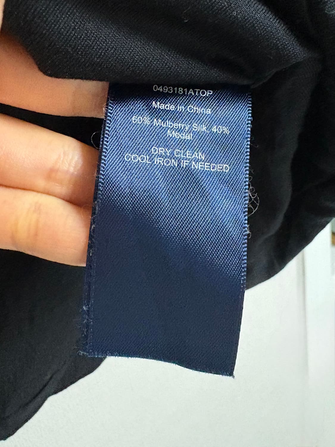 랄프로렌 실크 슬리브리스 블라우스 상품이미지5