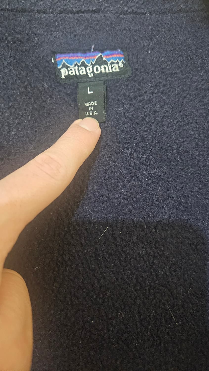 파타고니아 쉘드 신칠라 봄버 자켓 l usa 에메랄드그린 상품이미지7