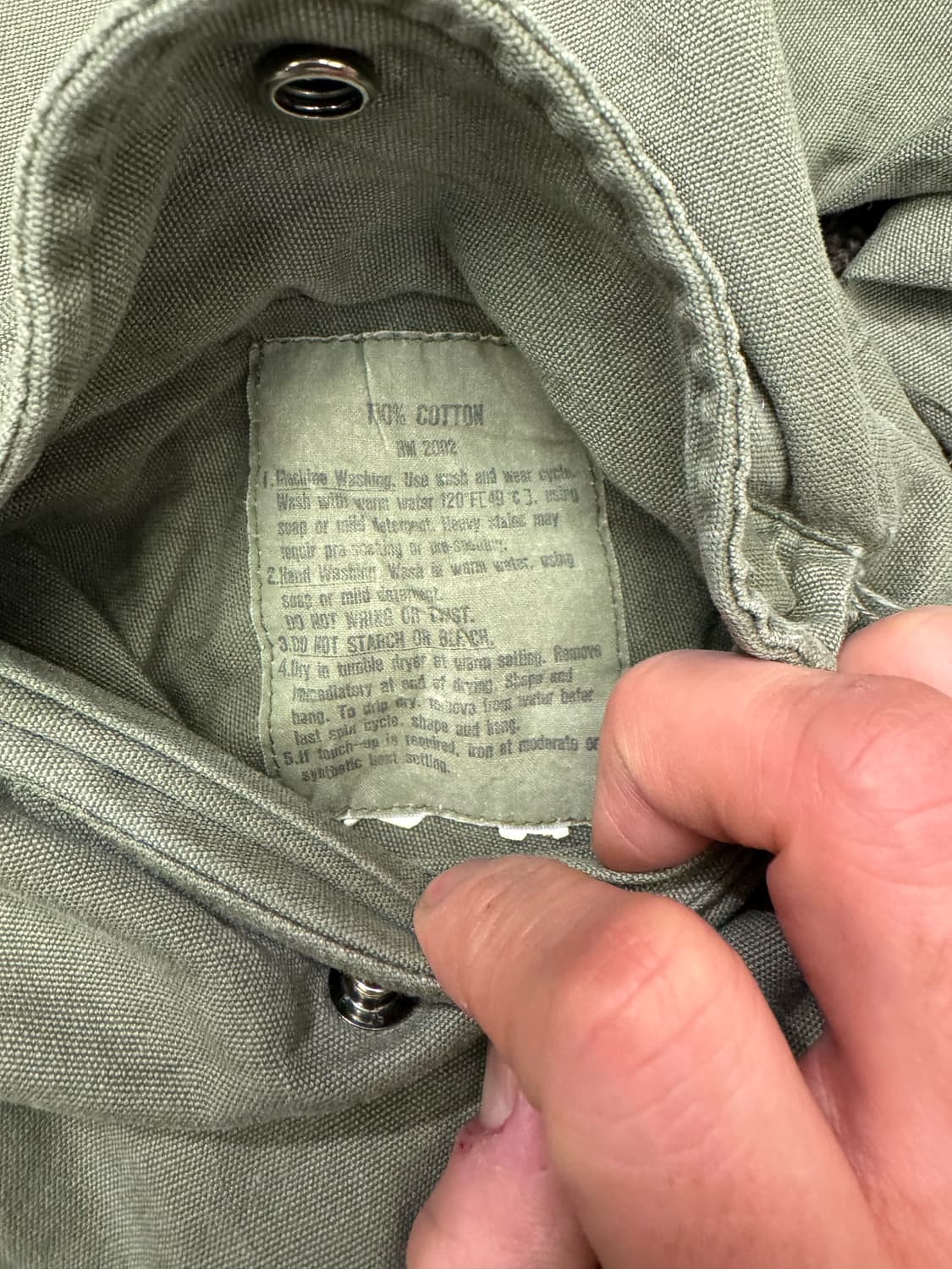 M)밀리터리 빈티지 아노락 자켓 상품이미지6
