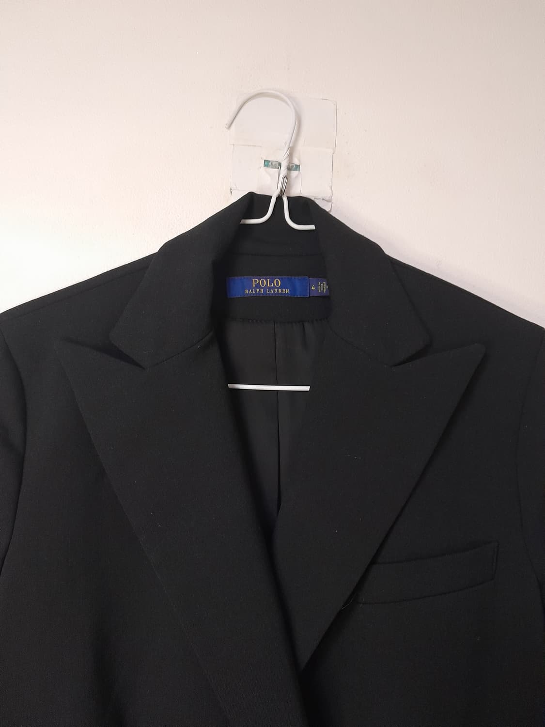 랄프로렌 폴로 더블 브레스티드 은장 울자켓/코트 4 상품이미지4