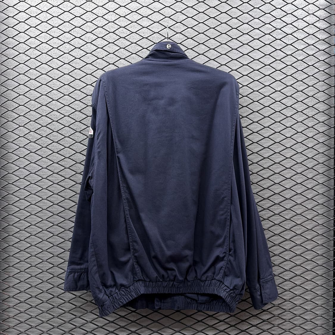 Bulwark 리얼워크 FR자켓 스냅버튼 암패치 디테일 네이비 상품이미지3