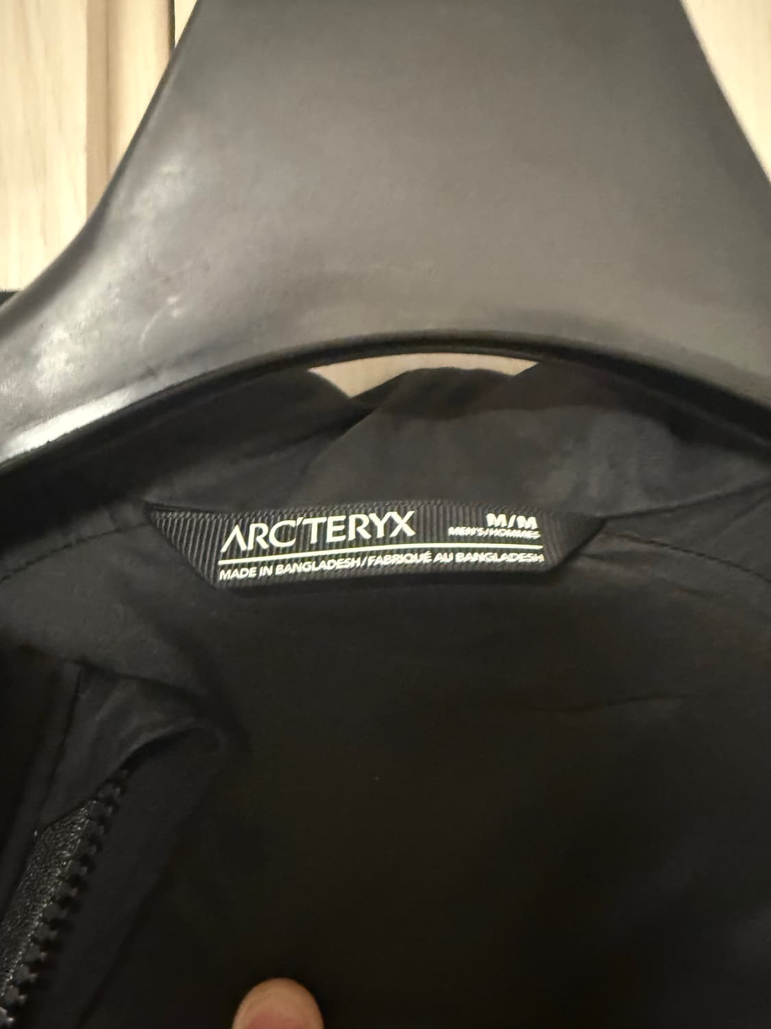 아크테릭스 아톰 후디 블랙 상품이미지3