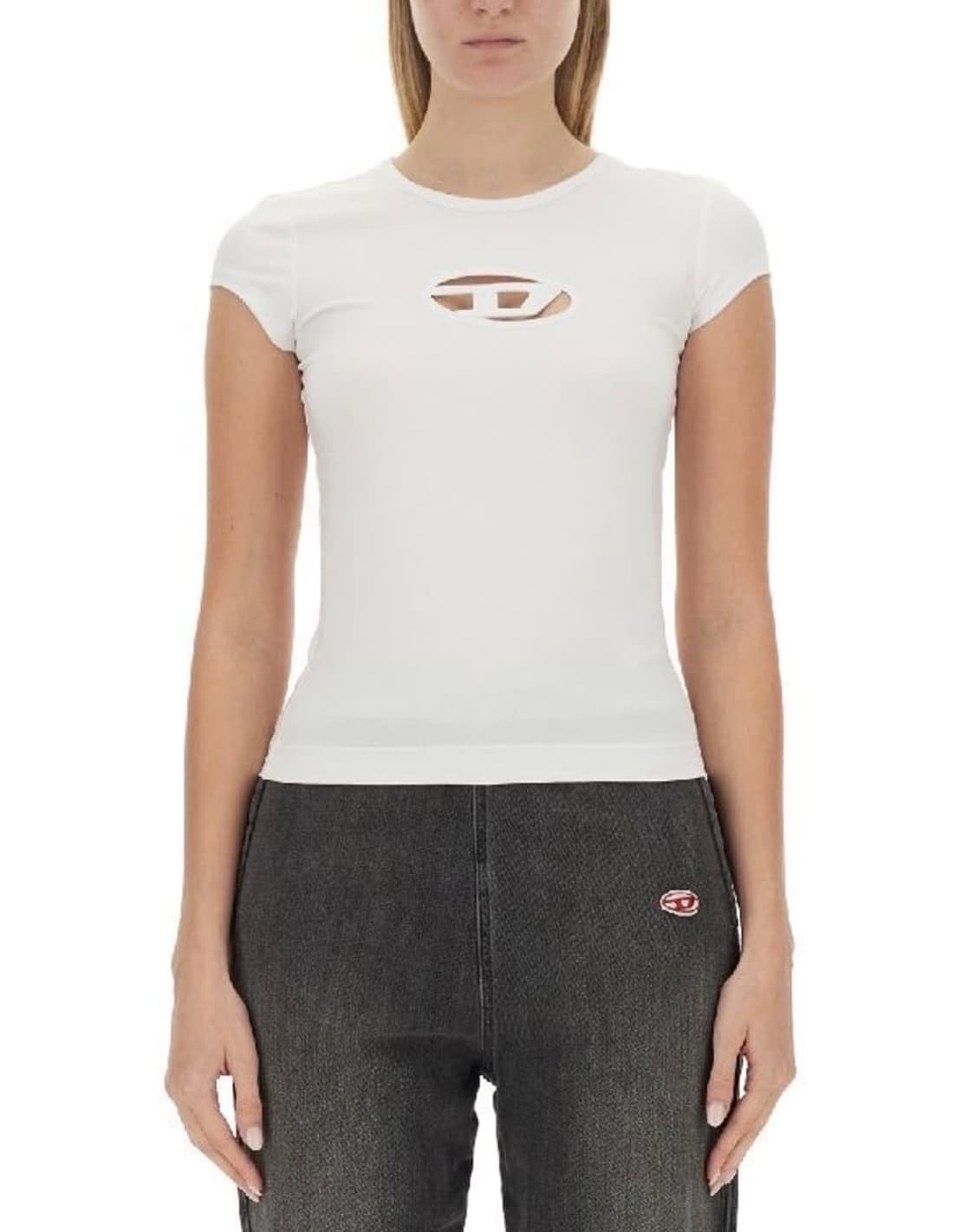 디젤 피카부 티셔츠 M 화이트 상품이미지1