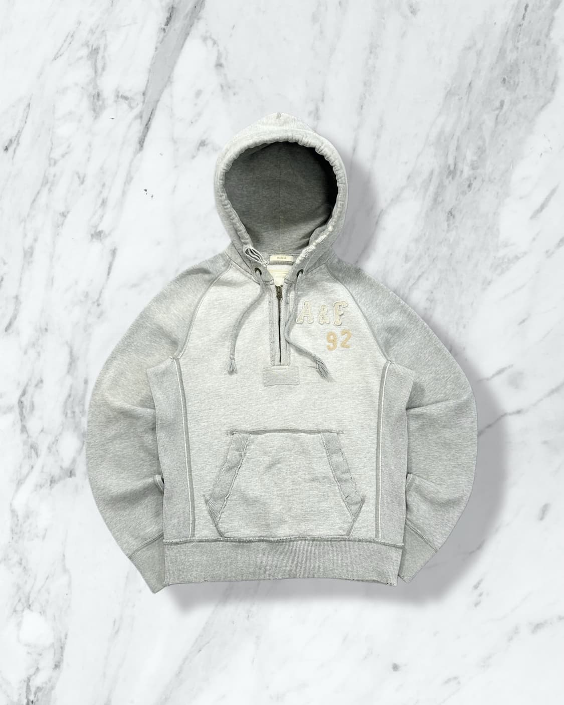 아베크롬비 빈티지 패치로고 후드티 상품이미지1