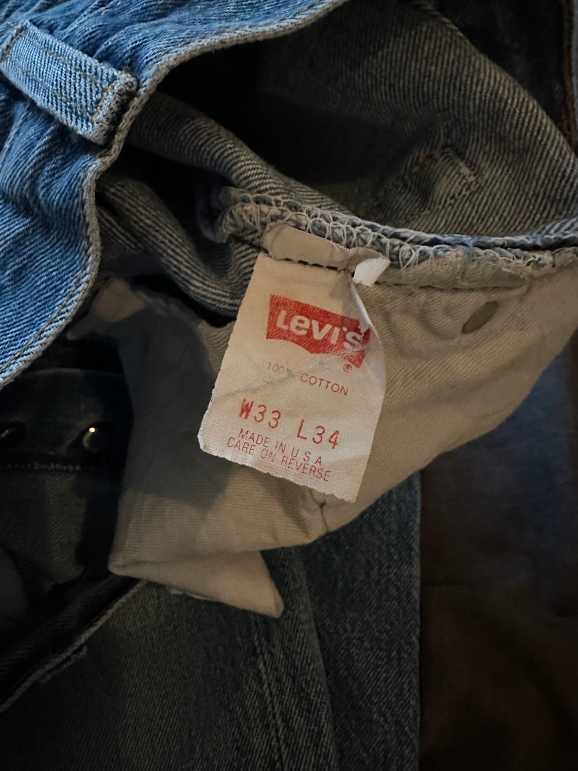 90s USA Vintage Levis 501 Denim Pants 상품이미지9