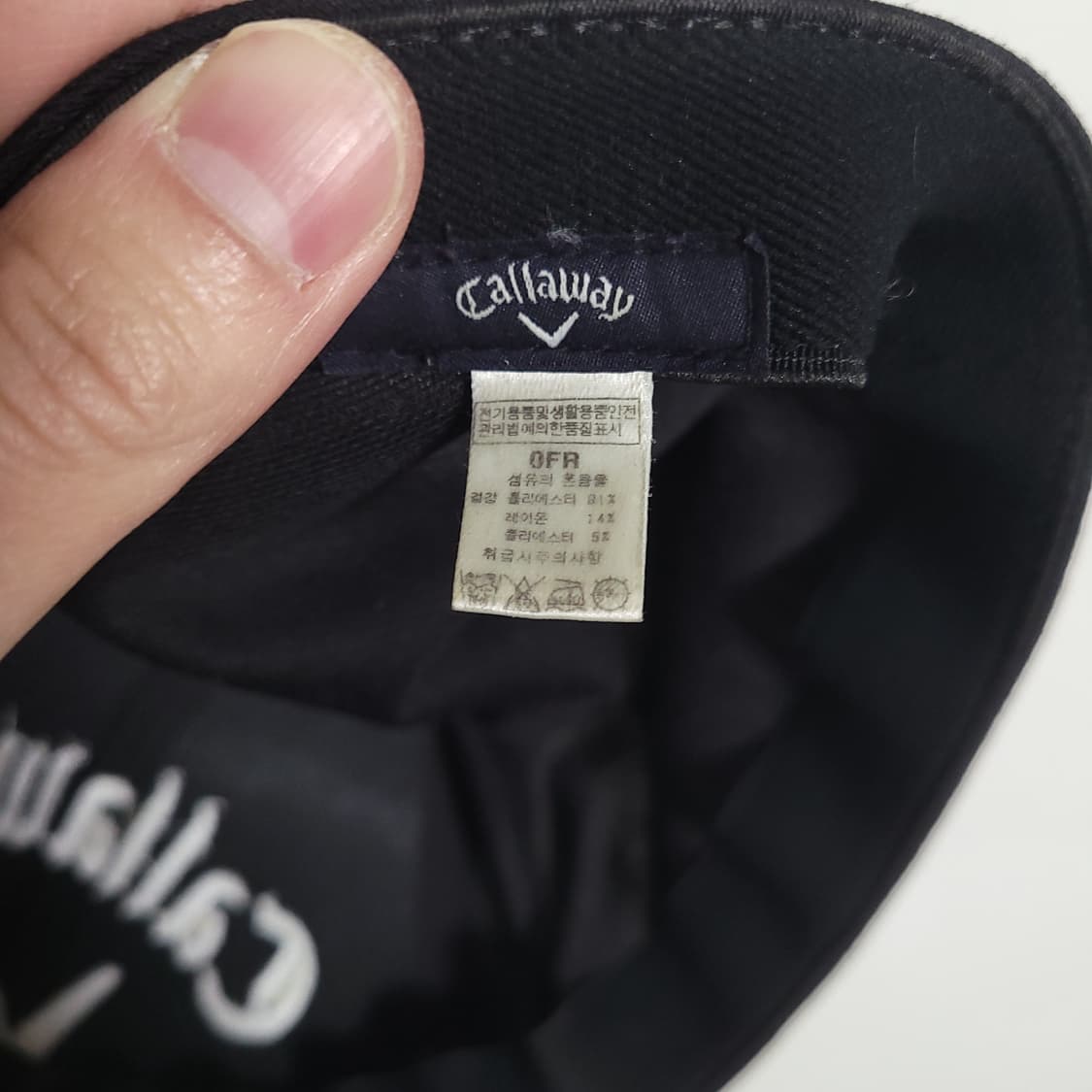 CALLAWAY 캘러웨이 블랙 볼캡 골프 모자 상품이미지3