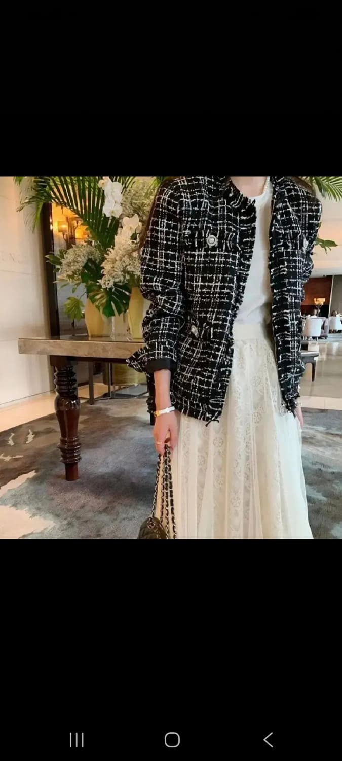 바이씨니 트위드자켓 (새상품급) 상품이미지1