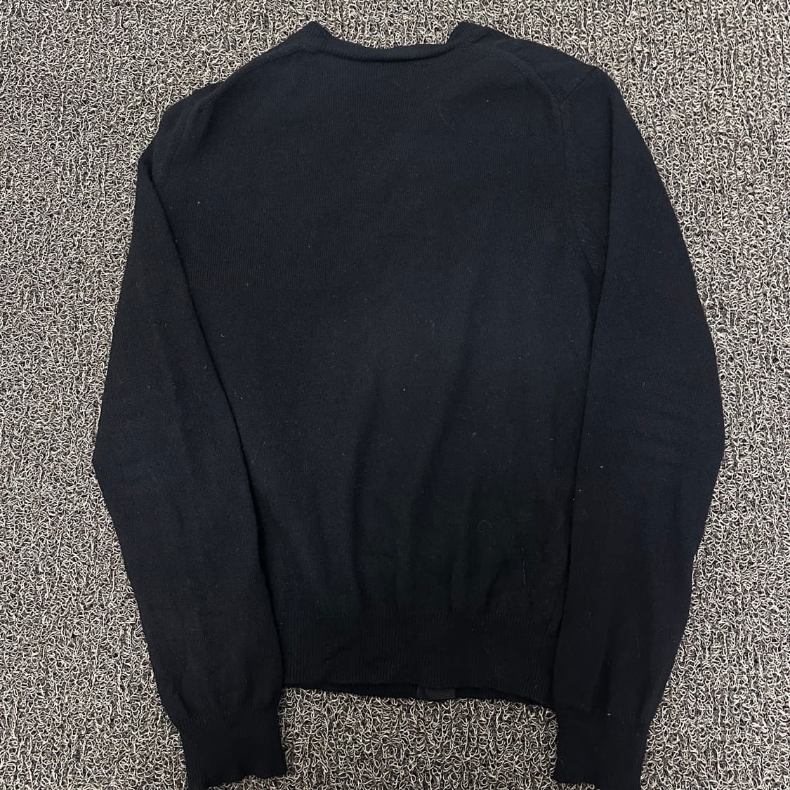 꼼데가르송 블랙 하트 여성 가디건 L 상품이미지4