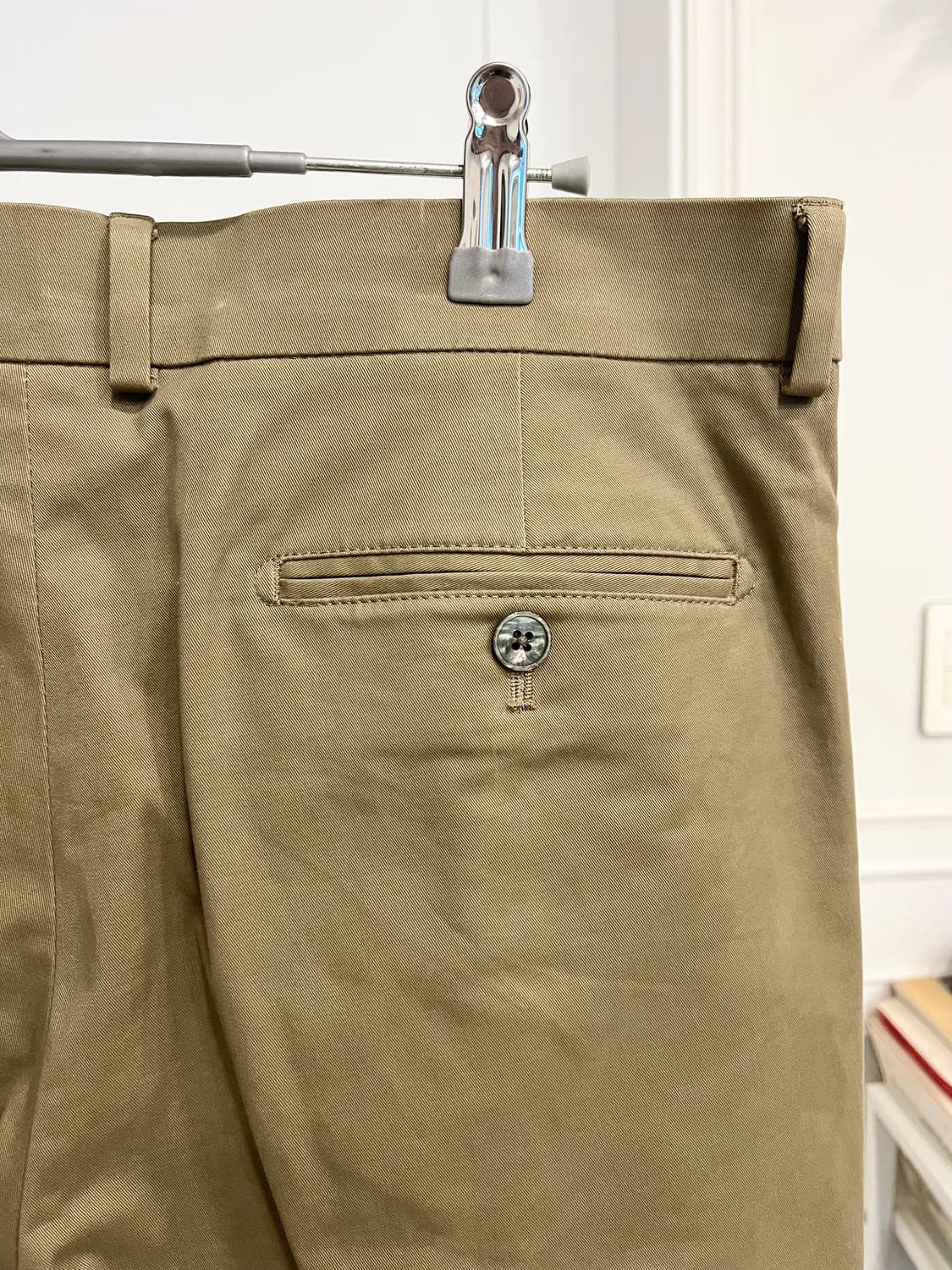 트래드클럽 베이지 코튼 팬츠 상품이미지4