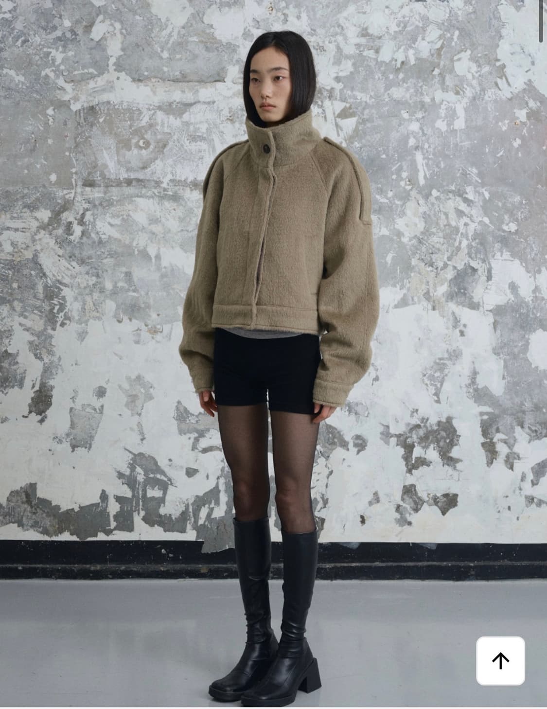 더엔엘 알파카 숏코트 상품이미지2