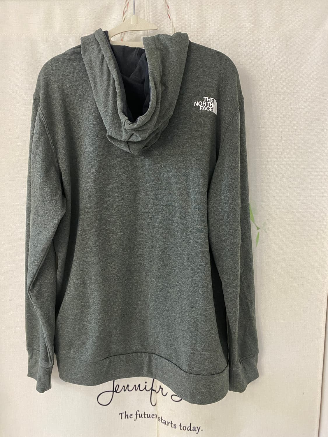 100)노스페이스 평창동계올림픽 회색 후드집업 상품이미지3