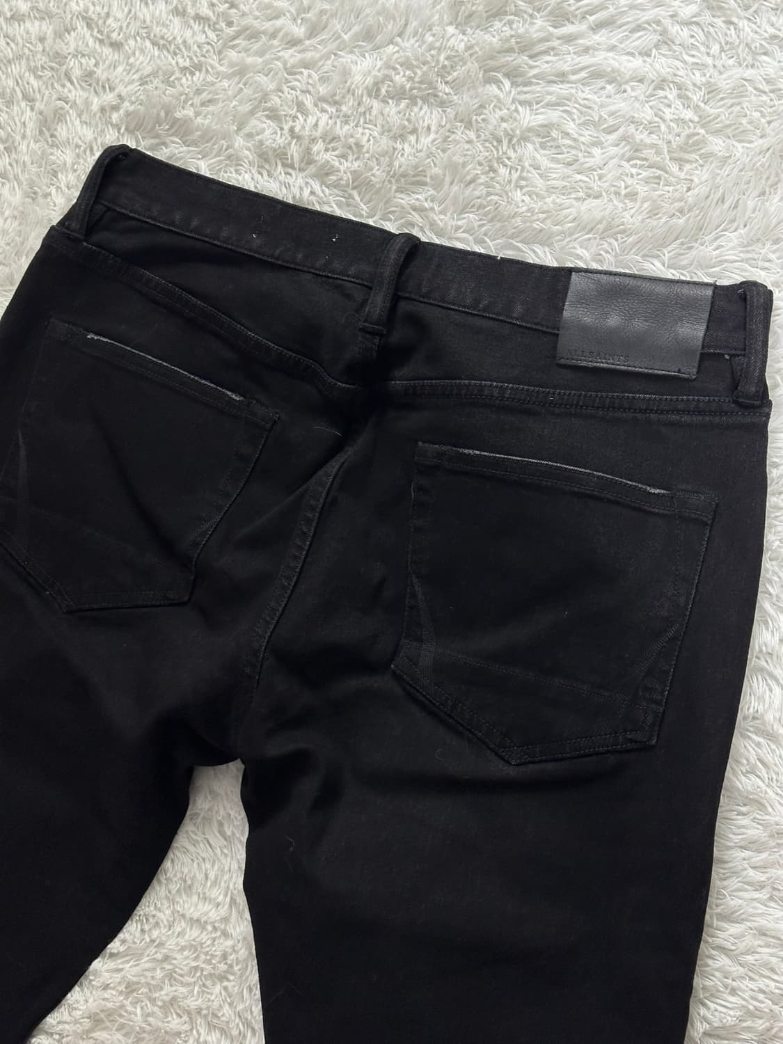 올세인츠 렉스 블랙진 W32 상품이미지7