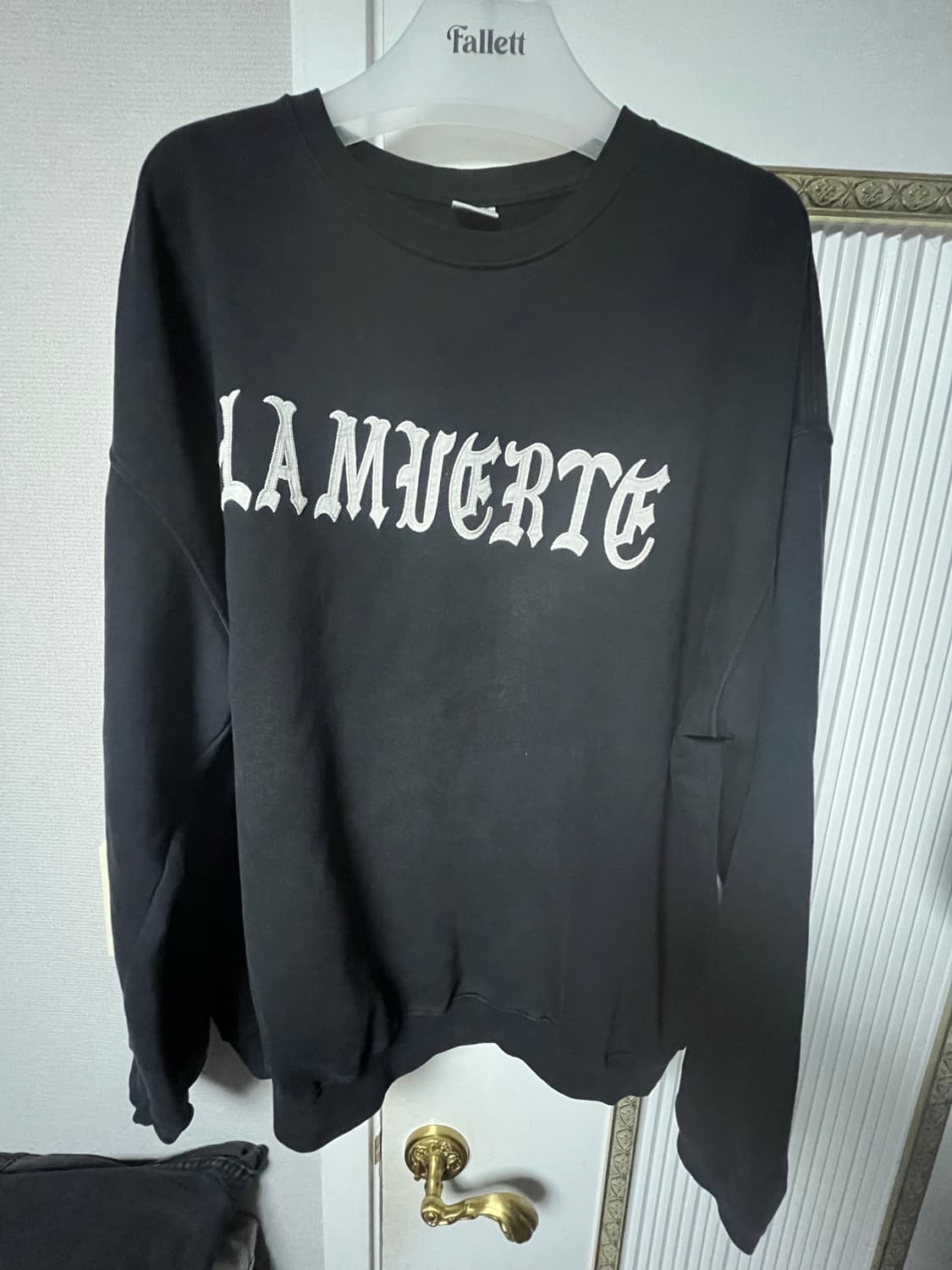 피어스 라무에르테 스웻셔츠 블랙 L 상품이미지1