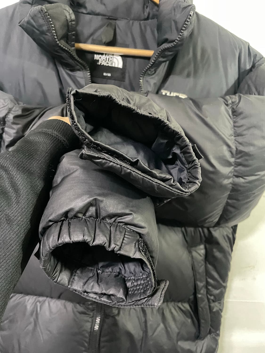 노스페이스 에코 눕시 블랙 패딩 95 사이즈  상품이미지3