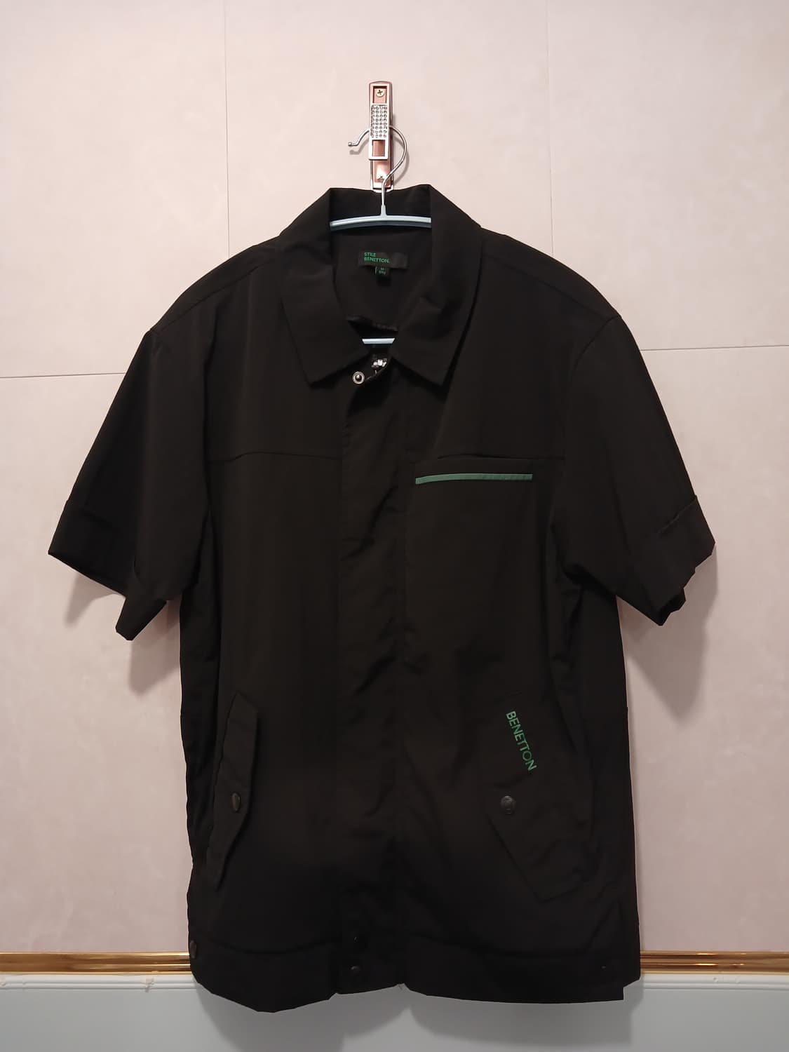 베네통 정품 여성 반팔 셔츠 자켓 M (95) 사이즈 상품이미지1