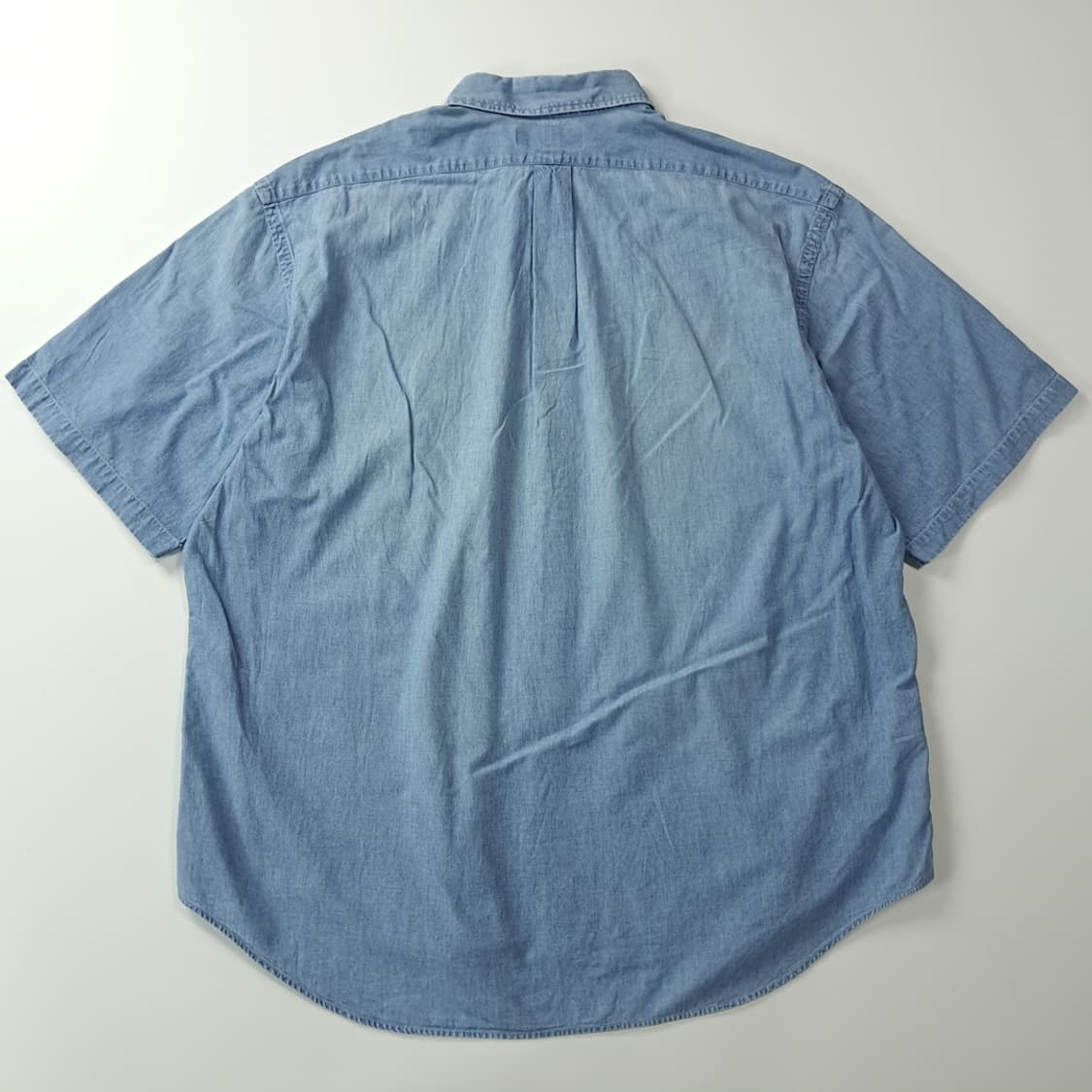 CK486 XL 폴로 90s 블레어 샴브레이 반팔 셔츠 남방 상품이미지6