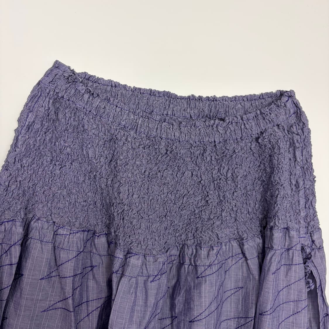 데드스탁 이세이미야케 주름 패턴 스커트 치마 상품이미지2