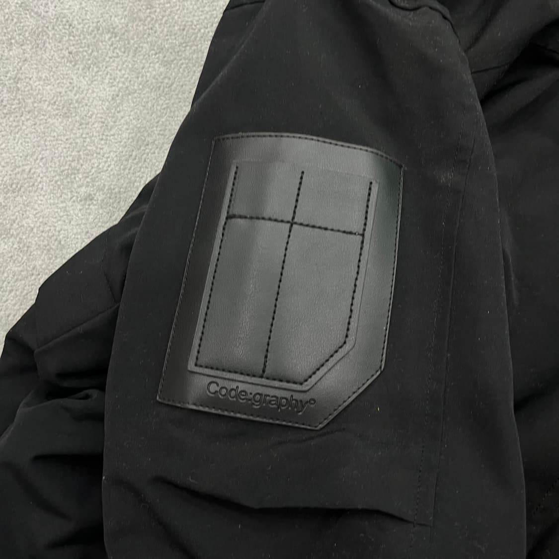 L 코드그라피 MA-1 투웨이 항공 점퍼 상품이미지5