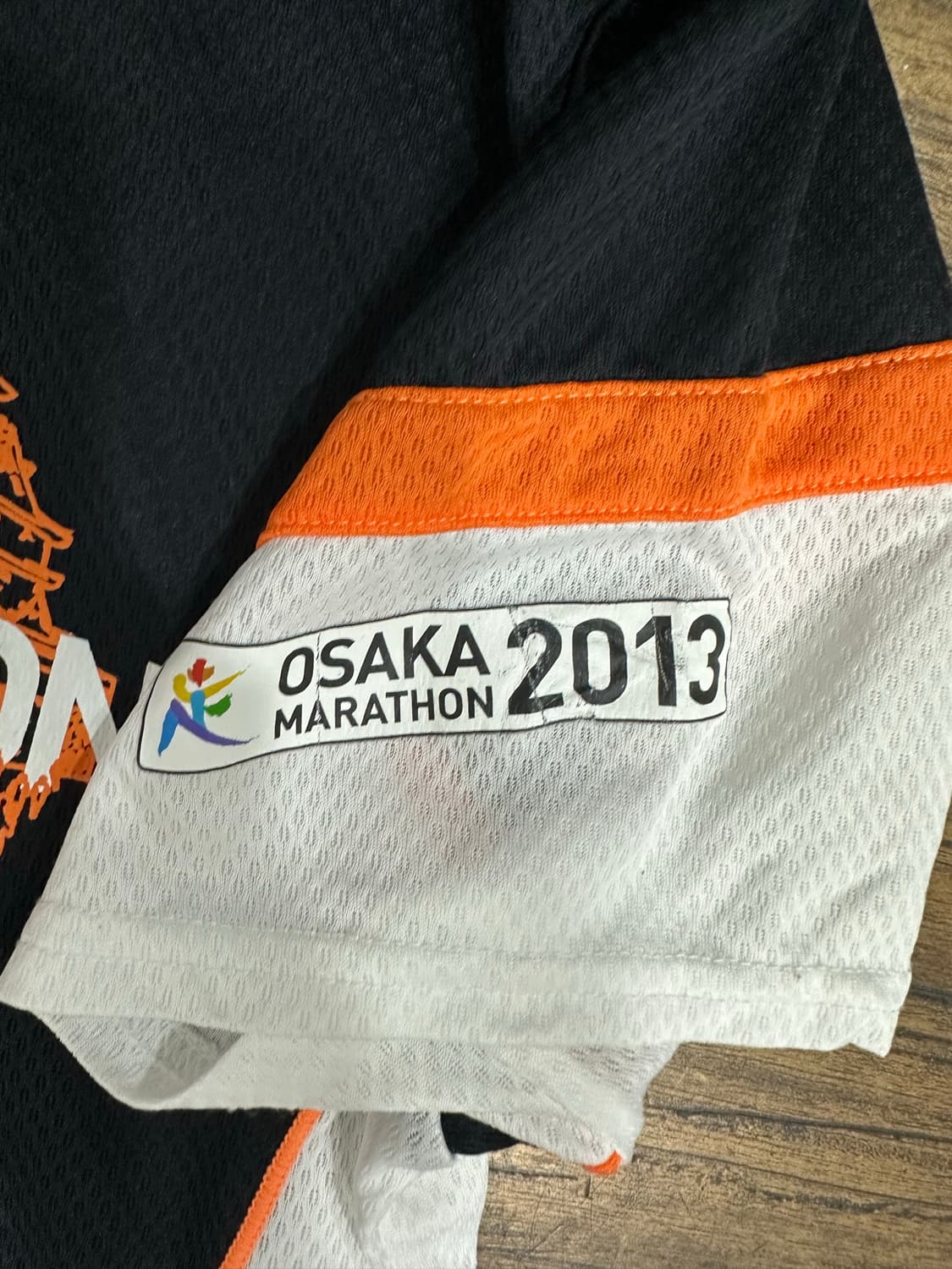 미즈노 MIZUNO 일본판 2013 오사카 마라톤 기능성 반팔 티셔츠 M 상품이미지3
