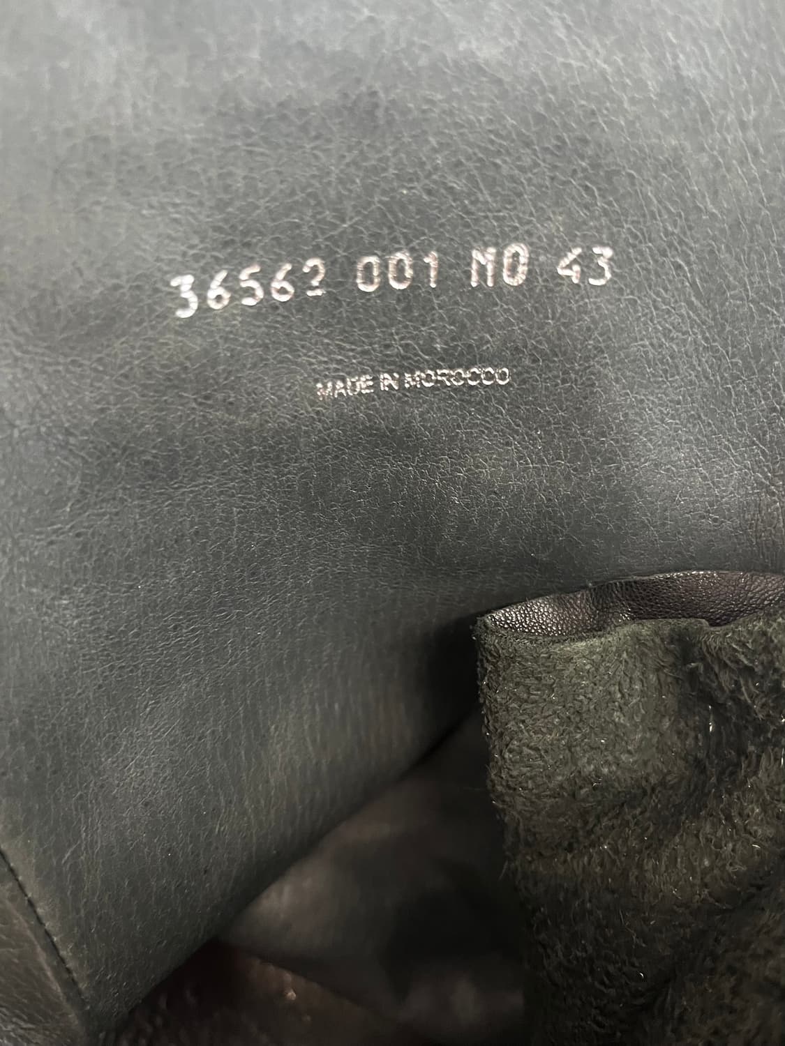 버나드 윌헴 2011 아카이브 스컬 레더 부츠 상품이미지7