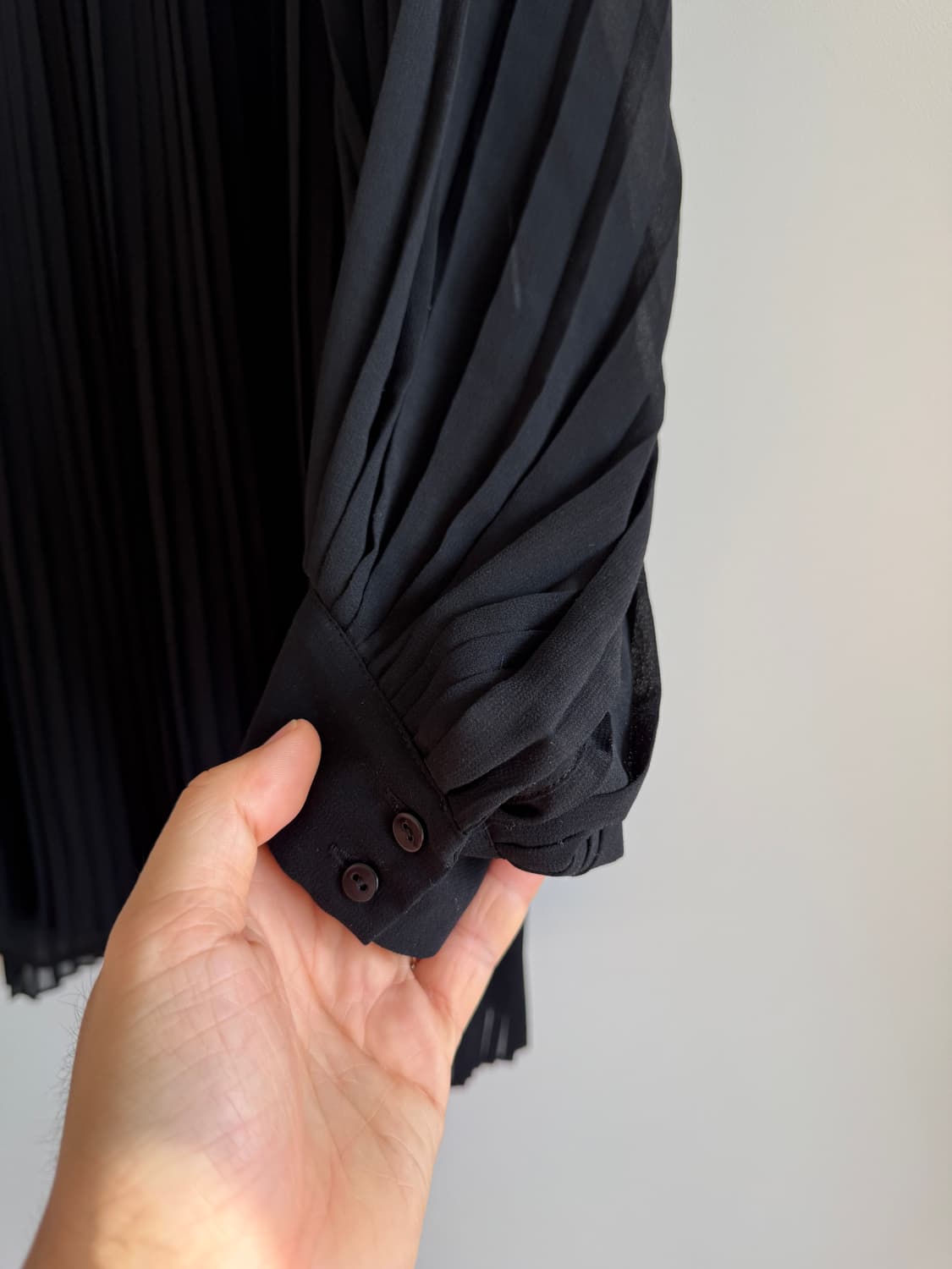 자라(ZARA)우먼 플리츠 원피스 상품이미지5