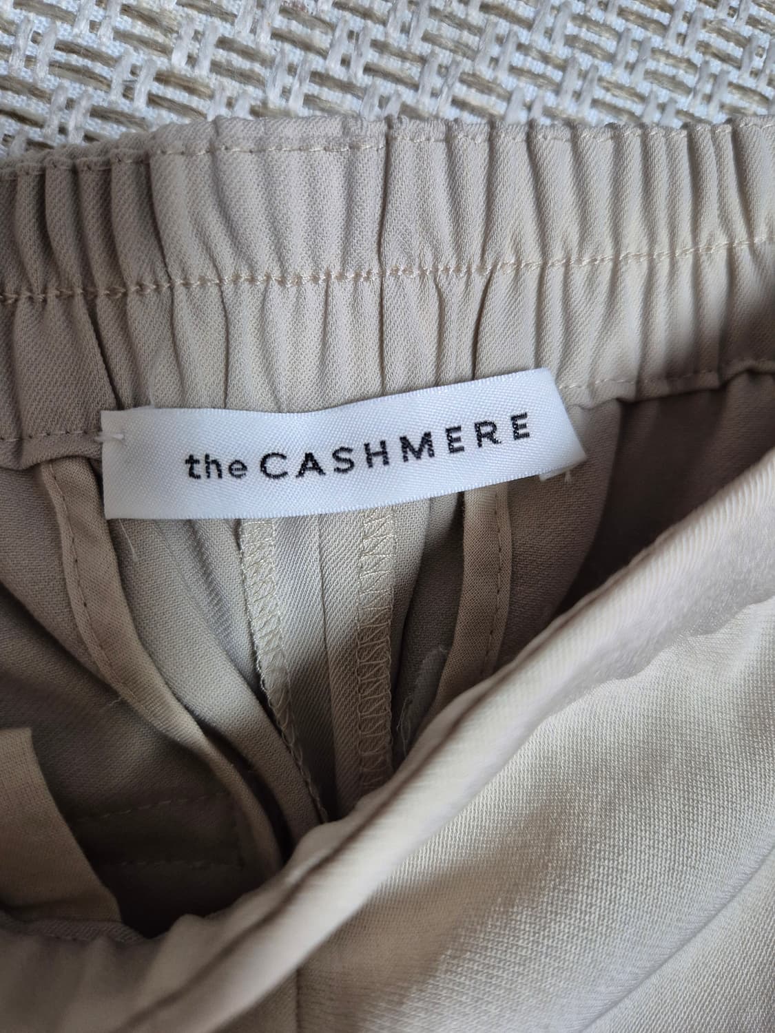 더캐시미어 한섬 밴딩 팬츠 바지 61 상품이미지4