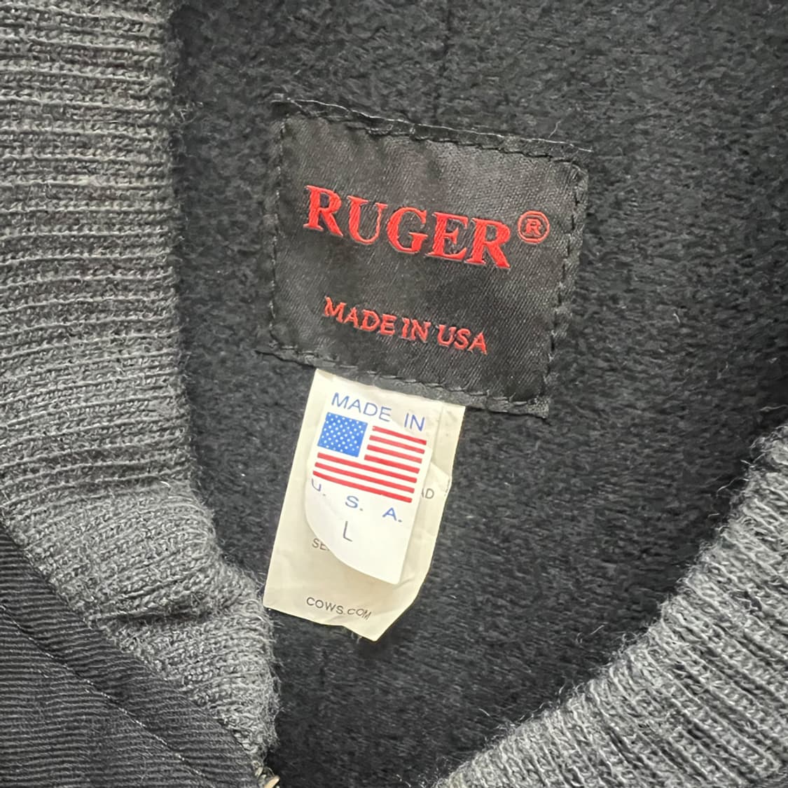 Made in USA Ruger 빈티지 워크 베스트 조끼 L 상품이미지4