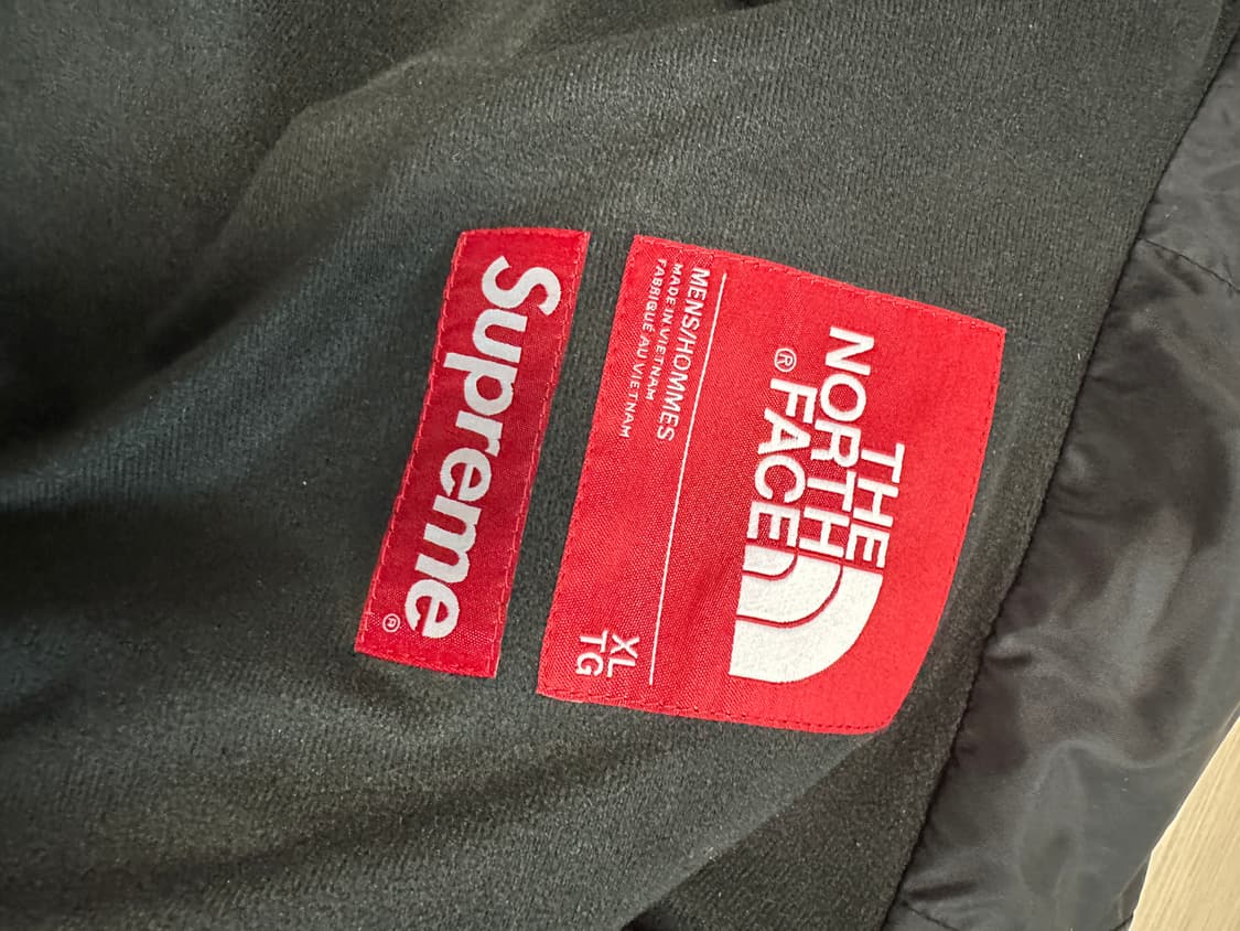 슈프림 노스페이스 레더 마운틴 레드 XL 상품이미지5