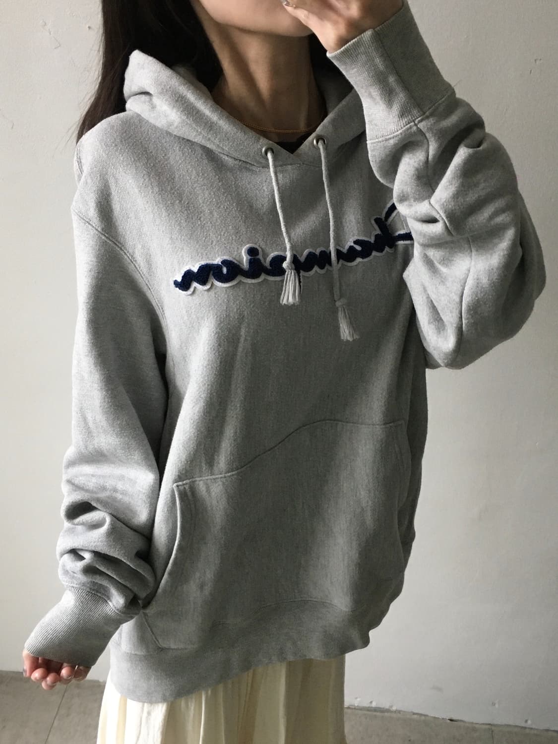 챔피온 빅로고 후드티 상품이미지2