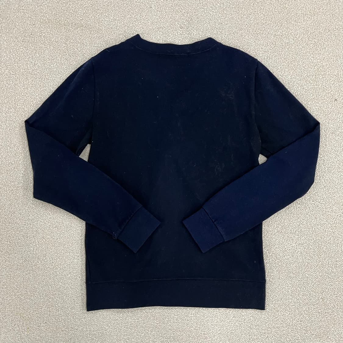 실측확인 빈티지 하트로고 네이비 가디건 0126M 상품이미지3