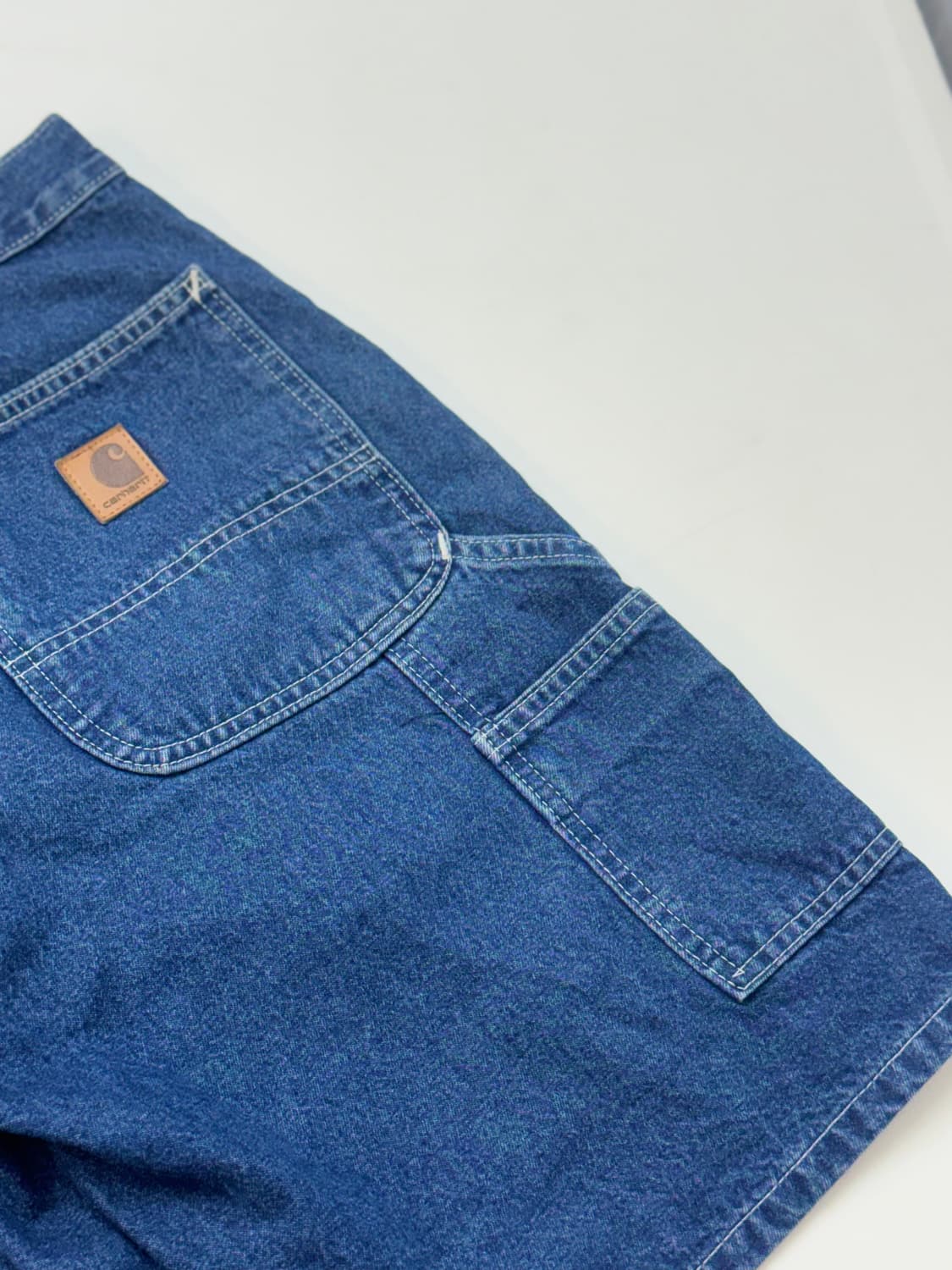 Carhartt 칼하트 카펜터 데님 워크 하프 팬츠 상품이미지8