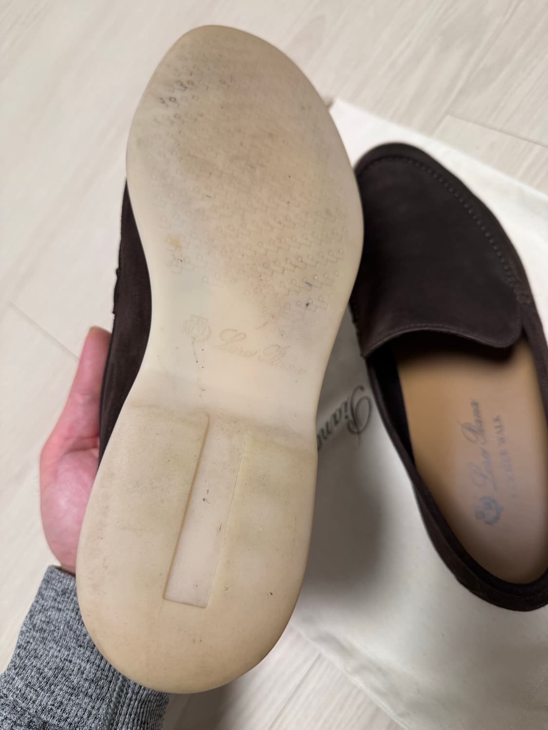 로로피아나 남성 썸머워크 브라운 41사이즈 상품이미지5