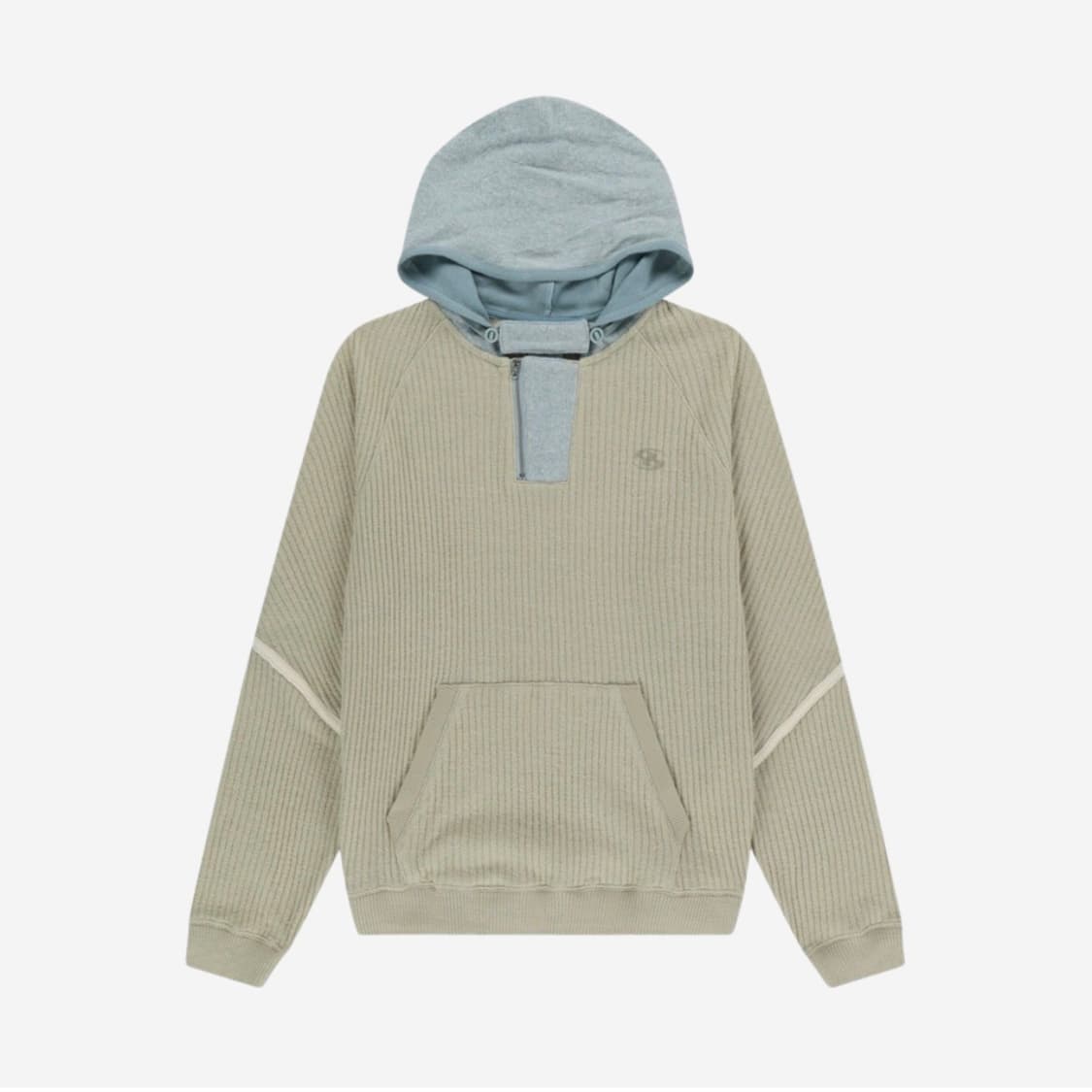 산산기어 리브드 니트 후디 베이지 1사이즈 상품이미지1